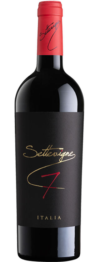 Sette Vigne has an intense dark red color. The aroma recalls cocoa, dark fruit, spices and roasted coffee beans.
In the mouth it is full bodied yet subtle, velvety, elegant and incredibly layered. The finish is full of spiciness and soft tannins, long and lingering. Best served decanted and at room temperature. It is perfect with grilled and roasted meats, game dishes and strong cheeses.